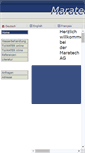 Mobile Screenshot of maratec.biz