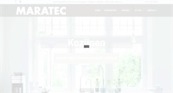 Desktop Screenshot of maratec.nl